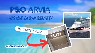 PampO Arvia cabin review The best cruise ship room ever [upl. by Ulrika]