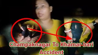 Champaknagar To Khamar bari Accident Wngwi Thwi twisa Wnglai kha [upl. by Millicent991]