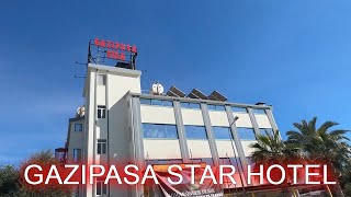 GAZIPASA STAR HOTEL 3 turkey side sideturkey antalya [upl. by Lavina]