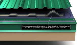 How to install Unions MasterRib metal roofing panels [upl. by Adyht]