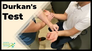 Durkan’s Test for Carpal Tunnel Syndrome [upl. by Comstock402]