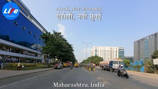 Driving in Airoli  Navi Mumbai 4K HDR [upl. by Stephanus]