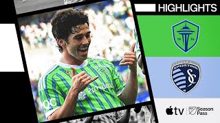 Seattle Sounders FC vs Sporting Kansas City  Full Match Highlights  September 15 2024 [upl. by Hatfield274]