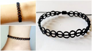 DIY Easy Bracelet amp Anklet [upl. by Enelec]