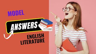 OL English Literature  Model Answers [upl. by Zoubek]