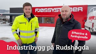 Effektive og funksjonelle industribygg på Rudshøgda [upl. by Dragelin]