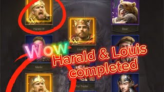 Rise of castles  X20 Hero’s Harald and Louis completed roe roc [upl. by Lohcin]