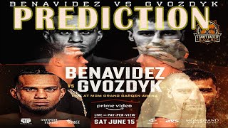 PREDICTION DAVID BENAVIDEZ VS OLEKSANDR GVOZDYK PREVIEW [upl. by Larochelle890]