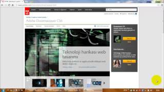 Arşiv Adobe Dreamweaver CS6 Derslerine Giriş Ders 1 [upl. by Whiffen]