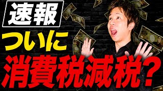 【緊急】現在、話題の「あの人」が急な減税を発言！今後の税制の展開を徹底解説！ [upl. by Av651]