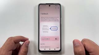 Como Desactivar el TalkBack en Motorola Moto G75 [upl. by Bogey]