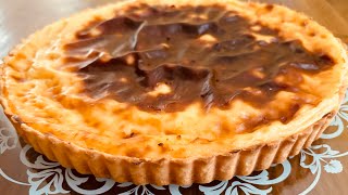 TARTE DE PASTEL DE NATA TARTE FLAN recipe dessert food [upl. by Remde]