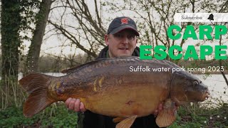 Spring Campaign pt1 at Suffolk water park  Carp fishing 2023  CARP ESCAPE [upl. by Costin]