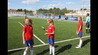 Gothia Cup 2018G13Day 1 Del Mar SharksUSAFC MinskBelarus 04 [upl. by Aremihc964]