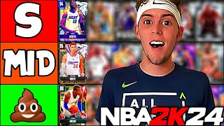 BEST POWER FORWARDS TIER LIST NBA 2K24 MyTEAM [upl. by Oric]