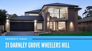 Property Video  31 Darnley Grove Wheelers Hill  with Andre Jo [upl. by Plusch]