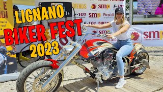 BIKER FEST Lignano Sabbiadoro 2023  37th Edizione [upl. by Dnalhsa]