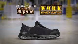 Skechers Work Safety Toe Hands Free Slipins® Commercial [upl. by Suravat]