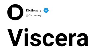 Viscera Meaning In English [upl. by Aisatsana7]