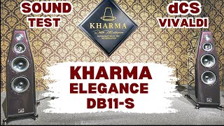 dCS VIVALDI SERIES KHARMA LOUDSPEAKERS KHARMA MONO AMPLIFIERS SOUND SAMPLES kharma dCSaudio [upl. by Essy]