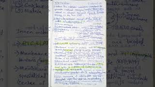 Oxidative phosphorylation Election transport chain  ETC biochemistry notes [upl. by Ardnazxela398]