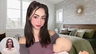 USA Breast Feeding Tutorial moms  4k USA Breast Feeding tips Julie [upl. by Lectra]