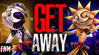 FNAF SONG quotGet Awayquot ANIMATED [upl. by Notyalk]