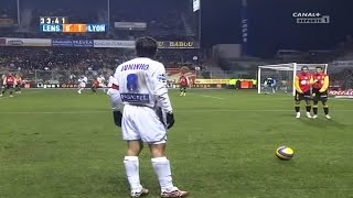 No One Has Matched Juninho Free Kicks [upl. by Euqinomad]