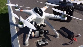 Walkera QR X350Pro  ILook  G2D Maidenflight [upl. by Walsh]