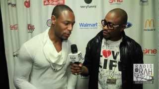 Raheem DeVaughn Interview with Tank amp Tyrese  2012 EssenceFest [upl. by Nnylyt696]