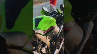 Greenhawk 💚 zx10r superbikers bikersofinstagram tiktok trending videos viral biker [upl. by Nalyt]