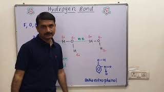 428Hydrogen Bond intermolecular hydrogen bond and intramolecular hydrogen bondchemical bonding [upl. by Ylsel]