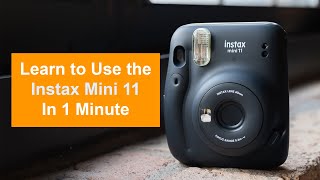 Instax Mini 11 in a Minute [upl. by Ibor]