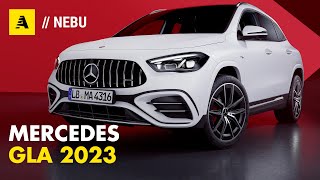 Nuova Mercedes GLA 2023  Cosa cambia dentro e fuori [upl. by Yrailih]