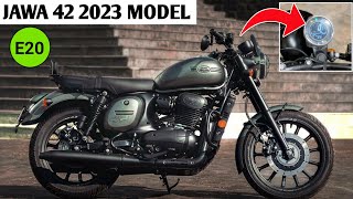 2023 Model Jawa 42 Launched 🔥  3 Big Changes  Fully Digital Display New Price Jawa 42 21 2023 [upl. by Nnylassej581]