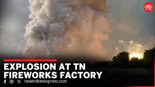 Fireworks factory in Tamil Nadu goes up in smoke after explosion [upl. by Zarah]