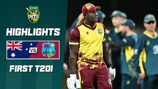 Australia v West Indies 202324  First T20I [upl. by Gustie790]