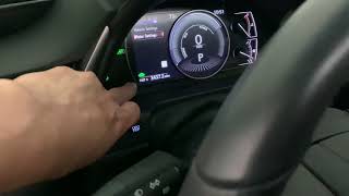 2020 Lexus ES300H  How to Set Mileage Trip AB Display on the Screen [upl. by Notslar]