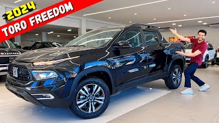 FIAT TORO FREEDOM 2024 avaliação e PREÇO [upl. by Imer]