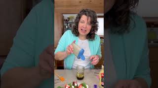 How to Make Spinach Strawberry Salad with Balsamic Vinaigrette  Spinach Series BONUS recipe [upl. by Epolenep]