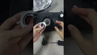 Car led headlight bulb h4 replacement [upl. by Deach437]