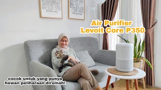 Review Air Purifier Levoit Core P350  Pembersih udara untuk yg punya hewan peliharaan dirumah [upl. by Dier]