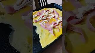 omelet suscribete receta cocinando huevo habanero viral [upl. by Gefen624]