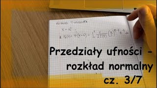 Przedziały ufności  odc 3 z 7 [upl. by Bender]