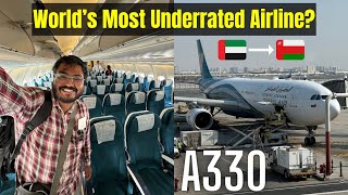 DUBAI to MUSCAT in OMAN Air A330  Better than EMIRATES  Muscat City Tour oman muscat [upl. by Klemens234]