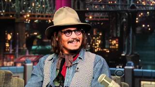 Pt 1 Johnny Depp on Letterman [upl. by Azar]