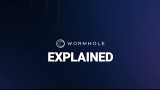 WORMHOLE CRYPTO  EXPLAINER VIDEO  BEGINNERS  BLOCKCHAIN [upl. by Ahsikel]