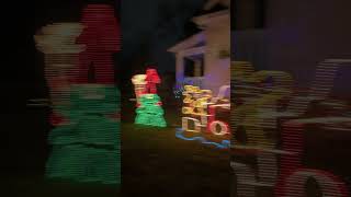 Christmas light show 2024 light christmas chrismas2024 lightshow [upl. by Assenov513]