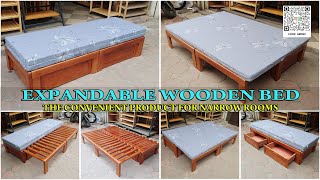 Wooden Box Bed Expandable  Do Go 24H [upl. by Iteerp]