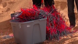 Homemade Firework using 10000 Sparklers [upl. by Ekenna]